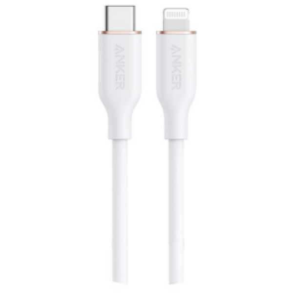 Anker PowerLine III USB-C to Lightning Cable A8833H21 White 1.8mtr