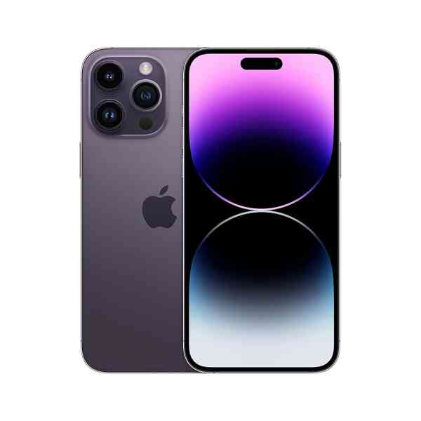 Apple iPhone 14 Pro Max (256 GB) - Deep Purple (Renewed)