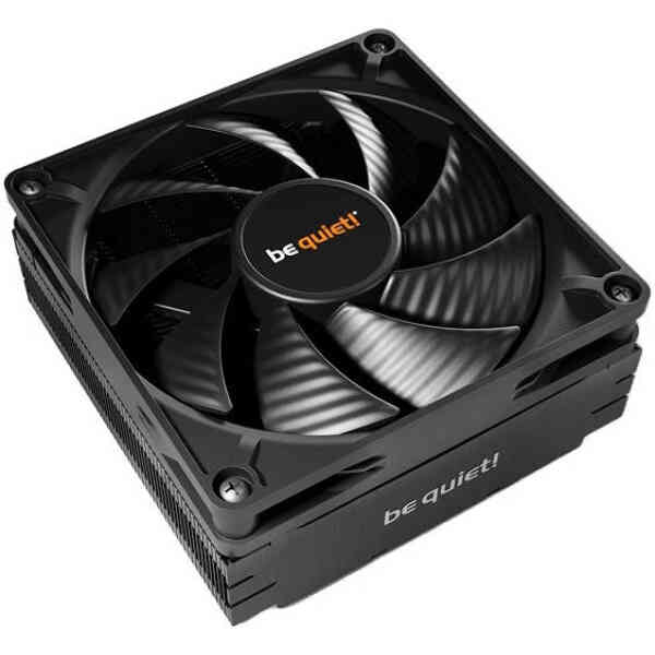 Be Quiet! Pure Rock LP CPU Cooler, 92mm PWM High-Quality Fan, 2500 RPM Fan Speed, 3x High-Performance 6mm Heat Pipes, Copper Base Material, Rifle Fan