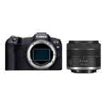 Canon EOS R8 Mirrorless Full Frame Camera with RF 24-50 mm f/4.5-6.3 IS STM Lens, Black