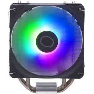 Cooler Master Hyper 212 Spectrum V3 CPU Air Cooler, 120mm Spectrum ARGB Fan, 1750 RPM, 71.93 CFM Airflow, Nickel Plated Heat Pipes, ARGB Detection, 2