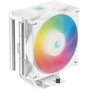 DeepCool AG400 Digital White ARGB Single Tower 120mm CPU Cooler, 2000 RPM Fan Speed, Black | R-AG400-WHADMN-G-1