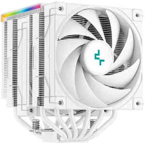 DeepCool AK620 DIGITAL CPU Air Cooler, Dual-Tower Heatsink Design, 120mm Fan, 1850 RPM Speed & 68.99 CFM Airflow, 6 Copper Heatpipes, Digital Status S