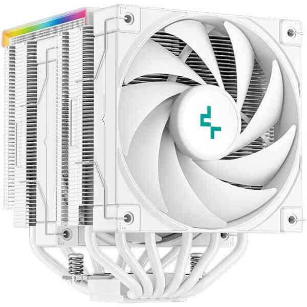 DeepCool AK620 DIGITAL CPU Air Cooler, Dual-Tower Heatsink Design, 120mm Fan, 1850 RPM Speed & 68.99 CFM Airflow, 6 Copper Heatpipes, Digital Status S
