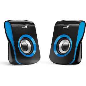 Genius SP-Q180 USB Powered Speaker, Blue