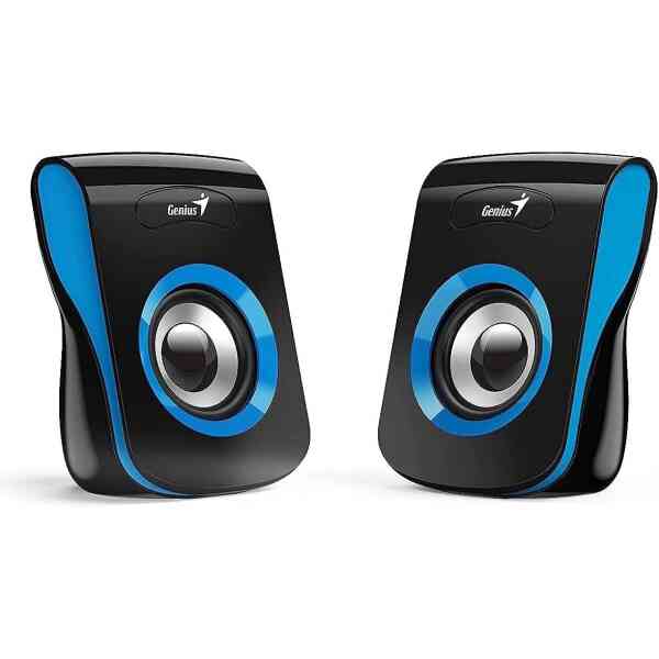 Genius SP-Q180 USB Powered Speaker, Blue