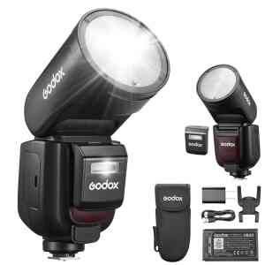 Godox V1 Pro V1Pro-N Camera Flash Speedlite,Godox V1-N Upgraded Version for Nikon Cameras