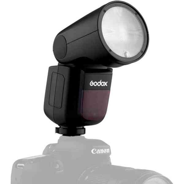 GODOX V1-S TTL Flash Round Head for Sony - Black