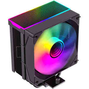 KGaming Sigma 550 Infinity CPU Cooler, 120nmm Fan Size, 5x 6mm Heat pipes, 44 Aluminum Fins, 1800 RPM Fan Speed, 58.96 CFM Airflow, Hydraulic Bearing