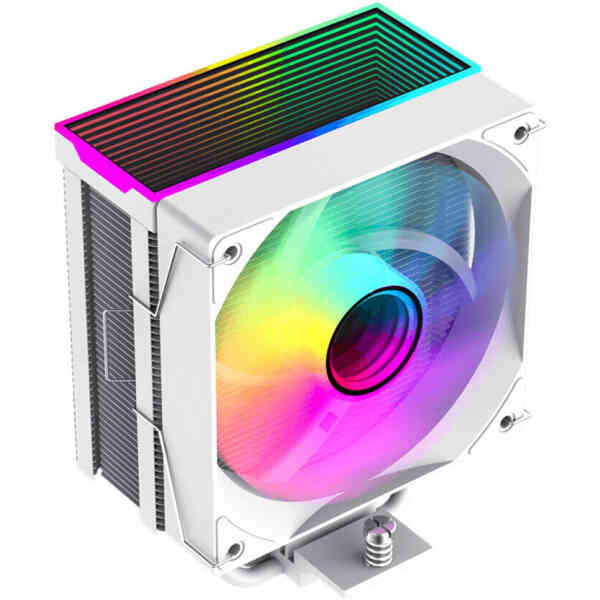 KGaming Sigma 550 Infinity CPU Cooler, 120nmm Fan Size, 5x 6mm Heat pipes, 44 Aluminum Fins, 1800 RPM Fan Speed, 58.96 CFM Airflow, Hydraulic Bearing
