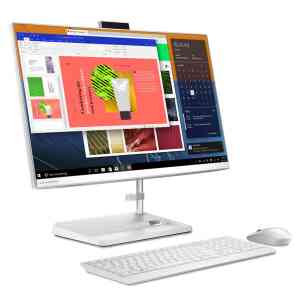 Lenovo Idea Centre AIO 3 24ALC6 Desktop,23.8 FHD IPS Display,AMD Ryzen 7 7730U,16GB RAM,512GB SSD,Integrated AMD Radeon Graphics,Windows 11 Home