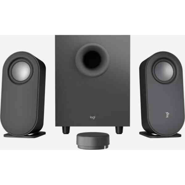 Logitech Z407 Bluetooth Computer Speakers with Subwoofer and Wireless control 3.5 mm Bluetooth: 5.0 Micro-USB input - Z407 | 980-001348