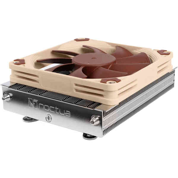 Noctua NH-L9a-AM5 CPU Cooler, NF-A9x14 HS-PWM Fan, 2500 RPM Fan Speed, 33.84 CFM Fan Airflow, SecuFirm2 AM5 mounting Kit, Copper Base Fins, Aluminum C