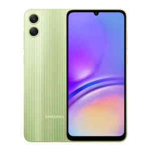 Samsung Galaxy A05 Dual SIM 4G Smartphone, 4 GB RAM, 64 GB Storage, Light Green, SM-A055FLGDMEA