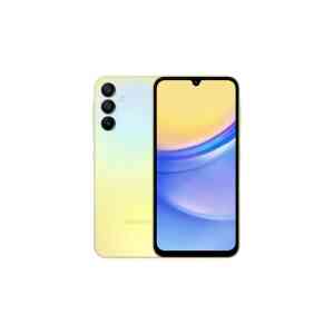 Samsung Galaxy A15 5G, Android Smartphone, Dual SIM Mobile Phone, 4GB RAM, 128GB Storage, Yellow (UAE Version)