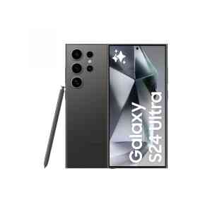 Samsung Galaxy S24 Ultra AI Phone, 256GB Storage, Titanium Black, 12GB RAM, Android Smartphone, 200MP Camera, S Pen, Long Battery Life (UAE Version)
