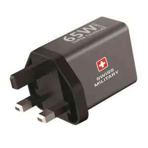 Swiss Military 2 Port 65W GaN Power Adapter