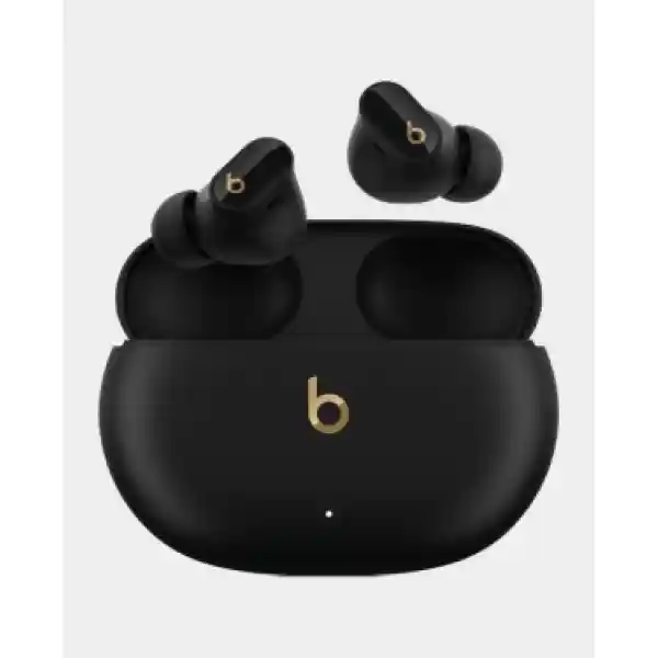 Beats Studio Buds+ True Wireless Noise Cancelling Earbuds MQLH3 – Black/Gold