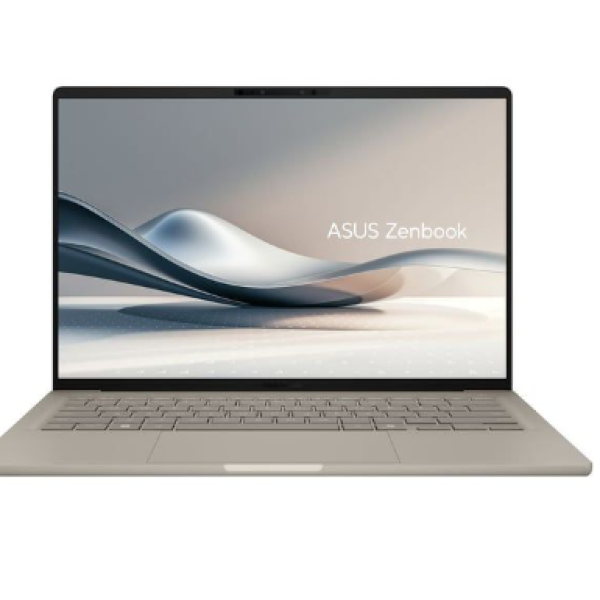 Asus Zenbook 14, OLED, Windows 11 Home,:Snapdragon X Elite X1E 78 100 Processor, Integrated VRAM, 32 GB RAM, 1TB SSD, Zabriskie Beige, UX3407RA-QD906W