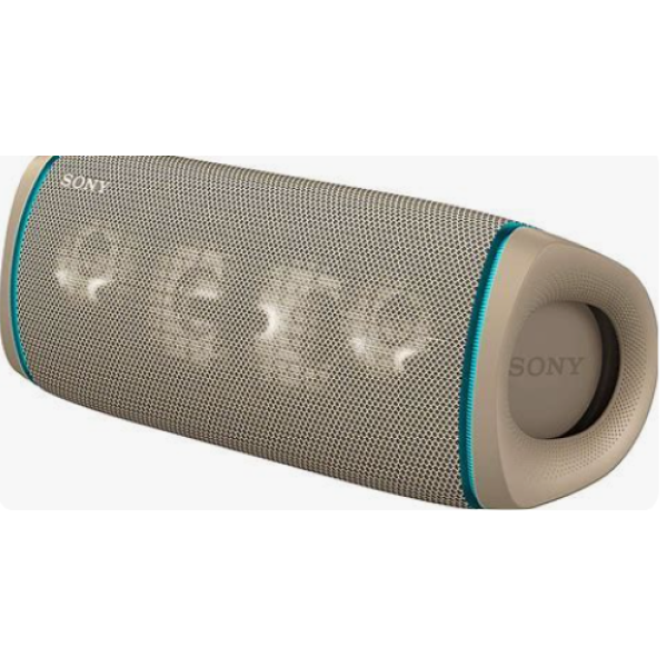 Sony SRS-XB43 EXTRA BASS Wireless Portable Speaker IP67 Waterproof Bluetooth and Built In Mic for Phone Calls, Cream