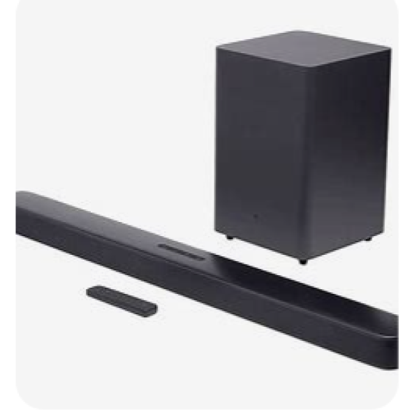 JBL 300 W Bar 2.1 Deep Bass MK2 Channel Soundbar with Wireless Subwoofer, Black