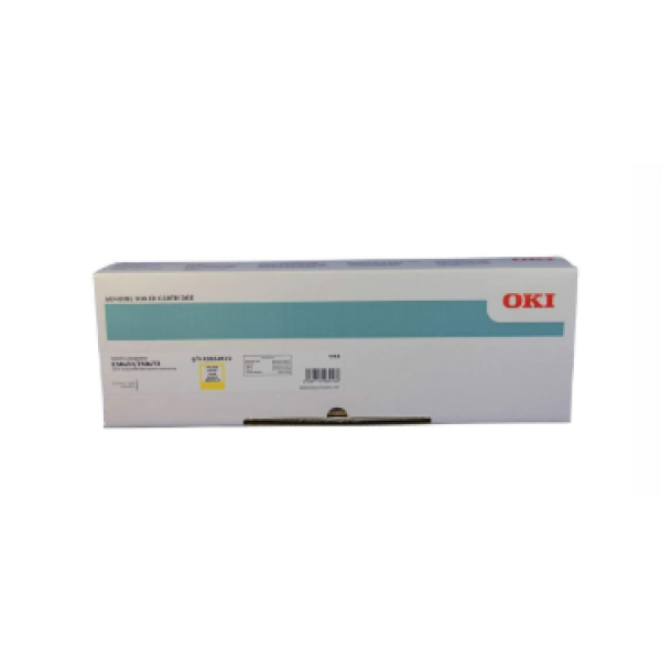 OKI ES8453 | ES8473 Yellow Original Toner Cartridge, 45862819