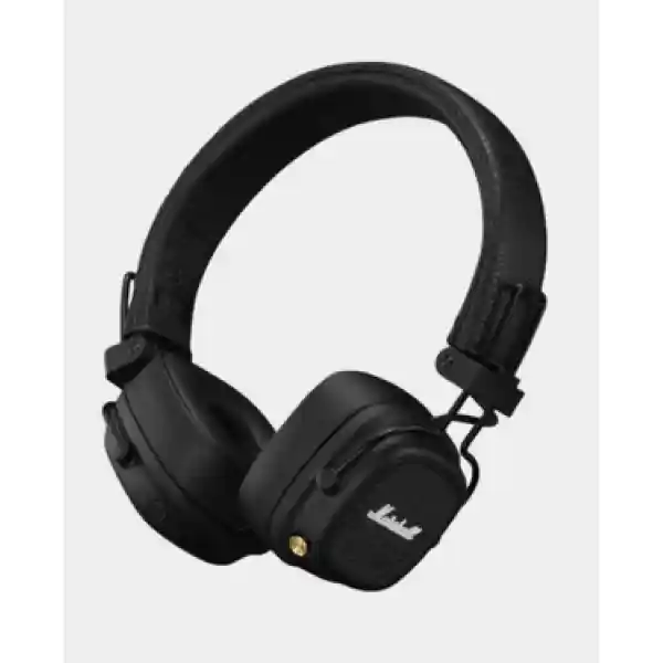 Marshall Major V Overhead Headset / Bluetooth 5.3 / 40mm Driver / 100 Hours Playtime / USB-C Fast Charging / MAJORV-BLK - Black