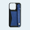 AA Cases Crocodile Strap and Wallet Case For iPhone 15 Pro Max - Royal Blue