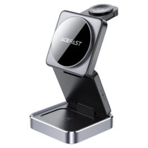 Acefast Desktop Charger E20 3In1 Magsafe Wireless Charging Holder Black