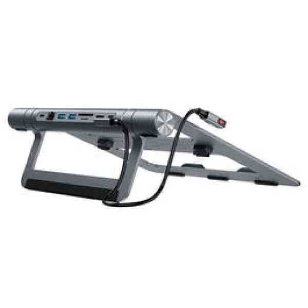 Acefast Laptop Stand A1 Metal Foldable Multiple Angle Adjustment Grey