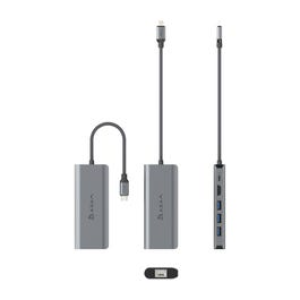 Adam Elements Adapter Casa Hub A01S USB-C 4K 6 in1 Space Grey