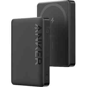 Anker 334 Maggo Wireless Power Bank, 10000 mAh, Black, A1642H11