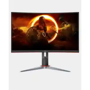 AOC Curved 27 Inch Gaming Monitor / VA Panel / 1920 × 1080 FHD / Dual HDMI and DisplayPort / 250Hz Refresh Rate / HDR10 Adaptive Sync / 0.5ms Response Time / Flicker Free /...