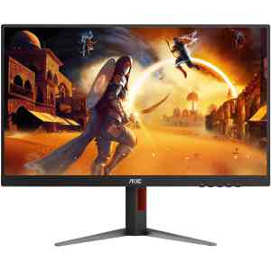AOC Q27G4F 27″ Ultra-Fast IPS Gaming Monitor, QHD 2560 X 1440, 180Hz, 0.5ms, HDMI 2.0, Display Port 1.4, MBR Sync, SNIPER SCOPE, SUPER COLOUR, G-Sync, Height Adjustable Stand,...