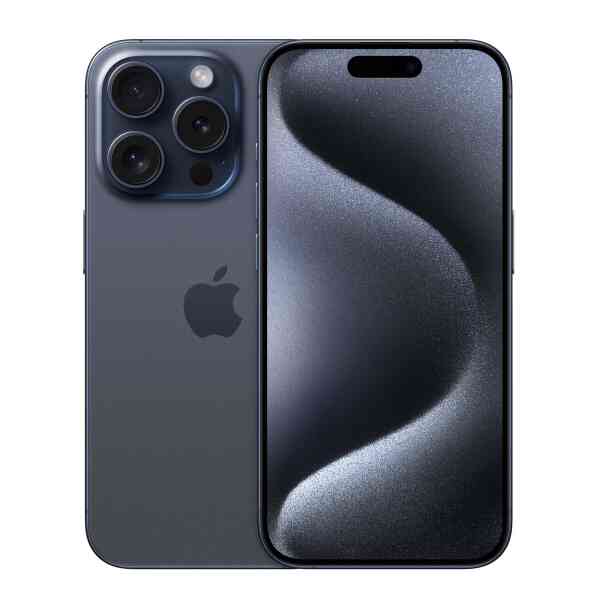 Apple iPhone 15 Pro, 1 TB Storage, Blue Titanium
