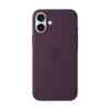 Apple iPhone 16 Plus Silicone Case With Magsafe Plum
