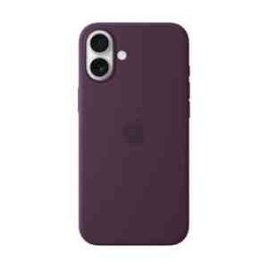 Apple iPhone 16 Plus Silicone Case With Magsafe Plum