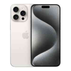 Apple iPhone15 Pro Max, 512 GB Storage, White Titanium