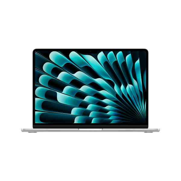 Apple MacBook Air, 13 inches, 8 GB RAM, 256 GB SSD, Apple M3 chip with 8-core CPU and 8-core GPU, macOS, Arabic, Silver