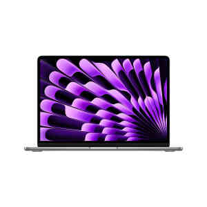 Apple MacBook Air, 13 inches, 8 GB RAM, 256 GB SSD, Apple M3 chip with 8-core CPU and 8-core GPU, macOS, Arabic, Space Grey