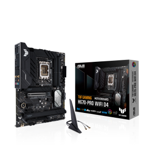 ASUS MOTHERBOARD TUF GAMING H670-PRO WIFI D4