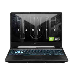 ASUS TUF A15 15.6 Gaming Laptop, FHD Display, AMD Ryzen 5 7535HS Processor, 8 GB RAM, 512 GB SSD, Windows 11 Home, Graphite Black, FA506NC-HN002W