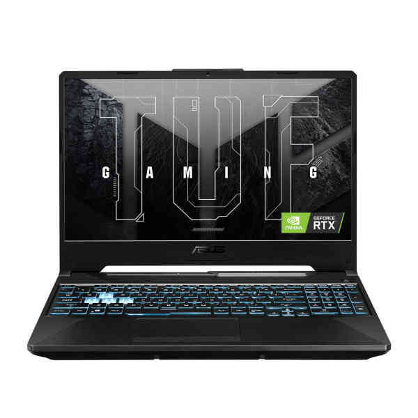 ASUS TUF A15 15.6 Gaming Laptop, FHD Display, AMD Ryzen 5 7535HS Processor, 8 GB RAM, 512 GB SSD, Windows 11 Home, Graphite Black, FA506NC-HN002W