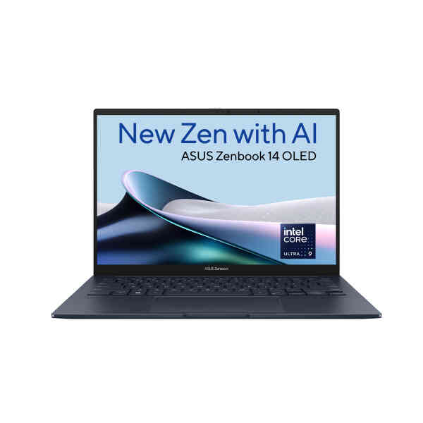 Asus Zenbook 14 Laptop, OLED Touch Display, Intel Core Ultra 9 Processor 185H, 16 GB RAM, 1 TB SSD, Windows 11 Home, Blue, UX3405MA-OLED9W