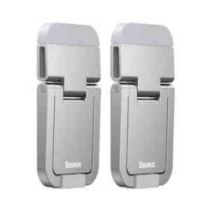 Baseus Laptop Stand Slim Kickstand Foldable 2Pcs Silver