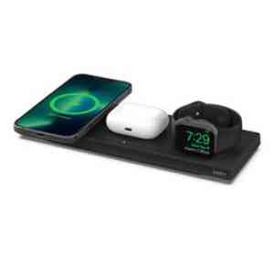 Belkin Boost Charge Pro 3-In-1 Mag safe Wireless Charger - Black