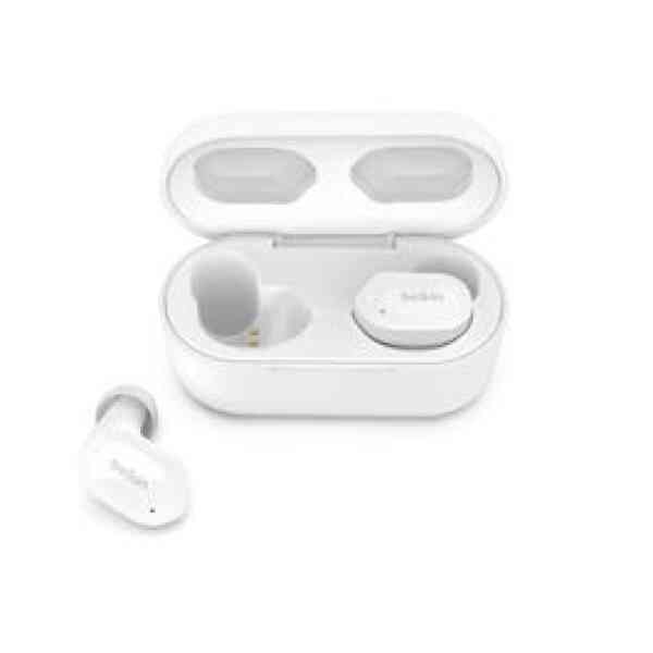 Belkin Soundform Play True Wireless Earbuds (White/Blue)