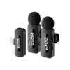 BOYA BY-V20 wireless microphone Noise Cancellation Lavalier Microphone Mini Mic 100M Transmission microphone for Vlogging TikTok YouTube Content Creators Live Streaming...