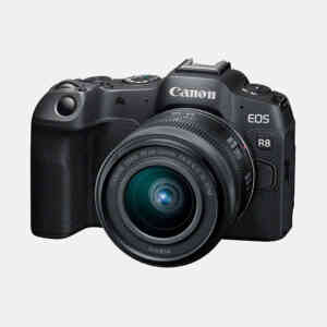 Canon EOS R8 Mirrorless Camera with RF 24-50mm f/4.5-6.3