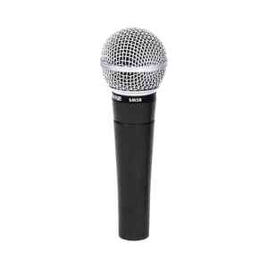 Cardioid Dynamic Vocal Microphone SM58-LCE-X Black